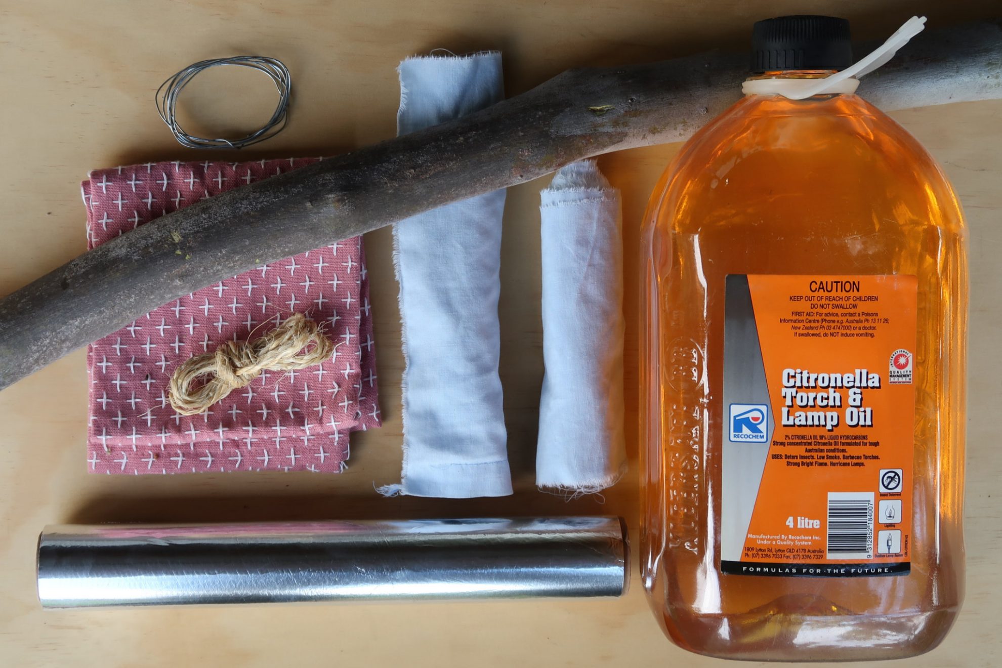 Making A Fire Torch Scoutcraft